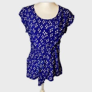 Anthro Edme & Esyllte Gathering Blossoms Top 4